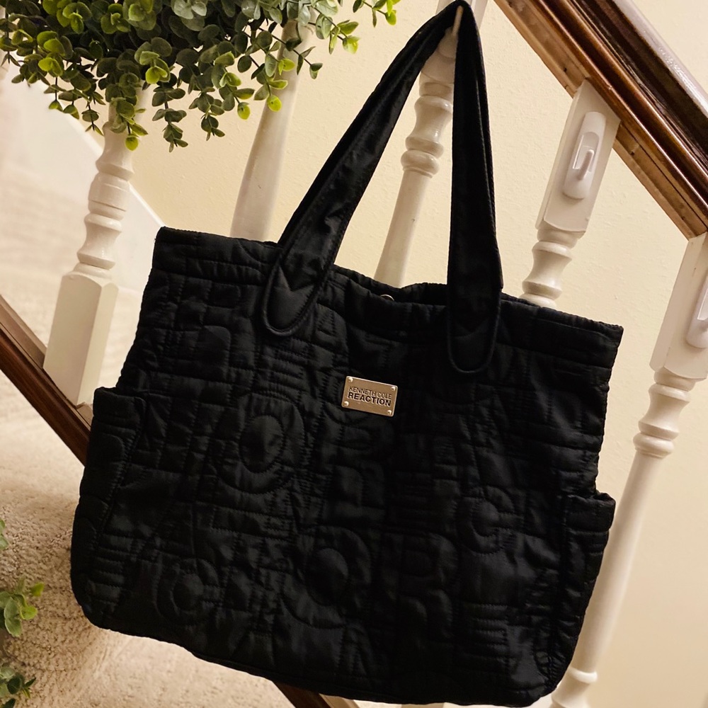 Kenneth Cole Diaper Bag Tote *Black